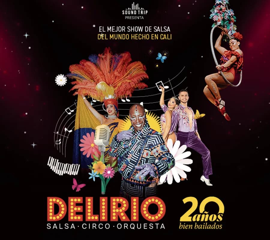 Delirio 20 Años en Medellín: 14 de noviembre y boletas 2026