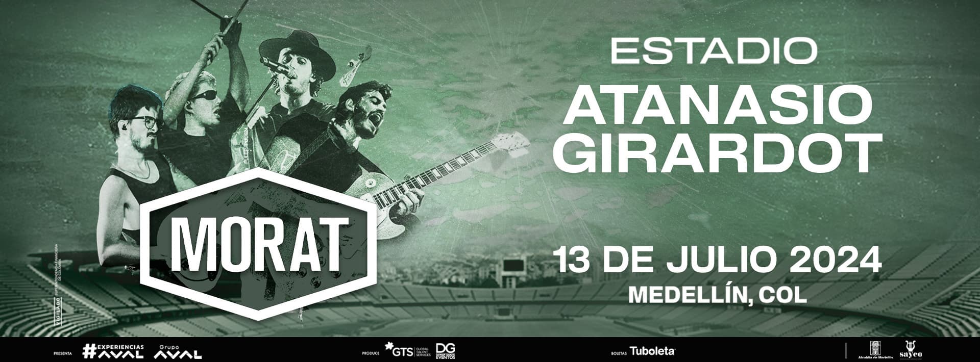 Morat en Medellín 2024, Colombia