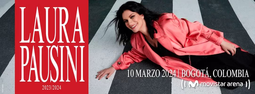 LAURA PAUSINI Bogotá 2024, Colombia