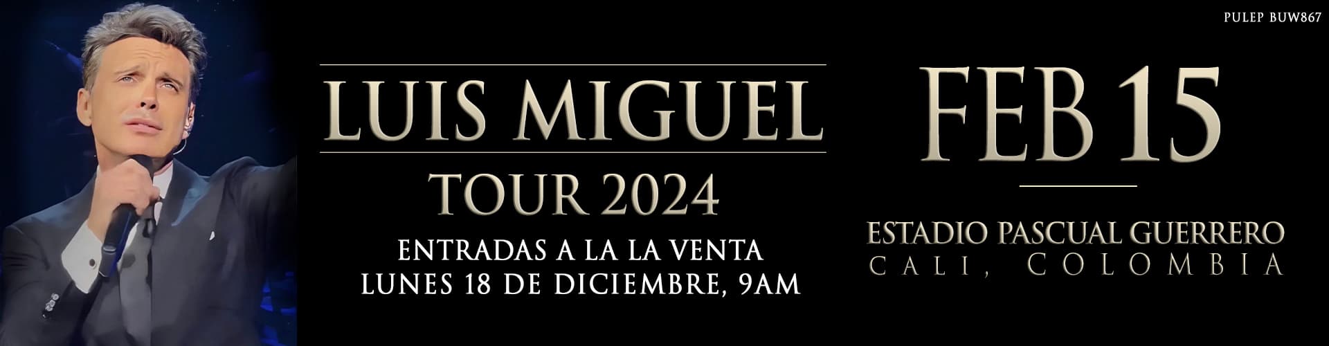 Luis Miguel Tour 2024, Cali Colombia