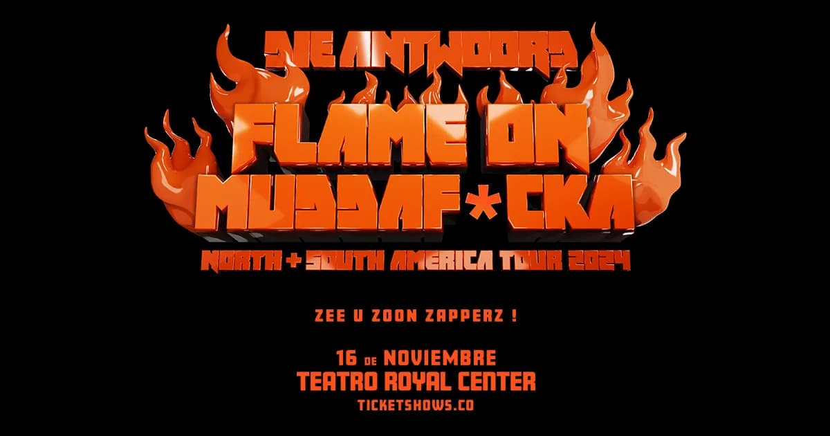 Die Antwoord Flame On Muddaf*cka: 16 Noviembre, Bogotá