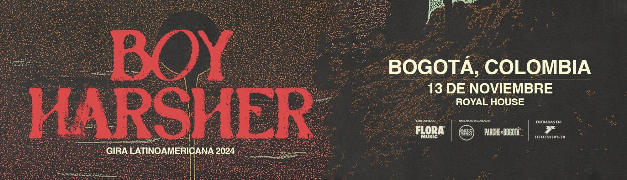 BOY HARSHER: 13 Noviembre 2024, Bogotá