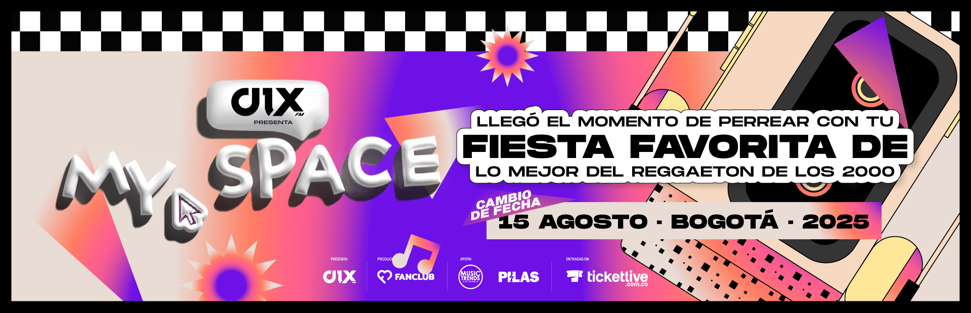 My Space, Old Reggaeton Party 2025