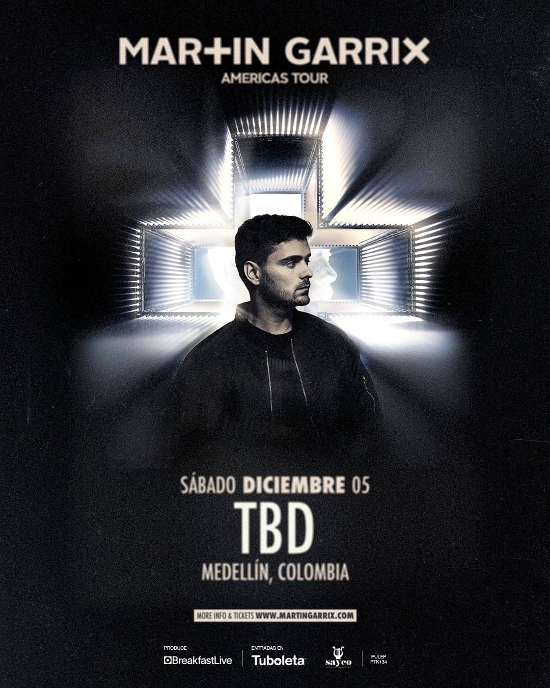 Boletas Martin Garrix en concierto: 5 diciembre 2026, Medellín