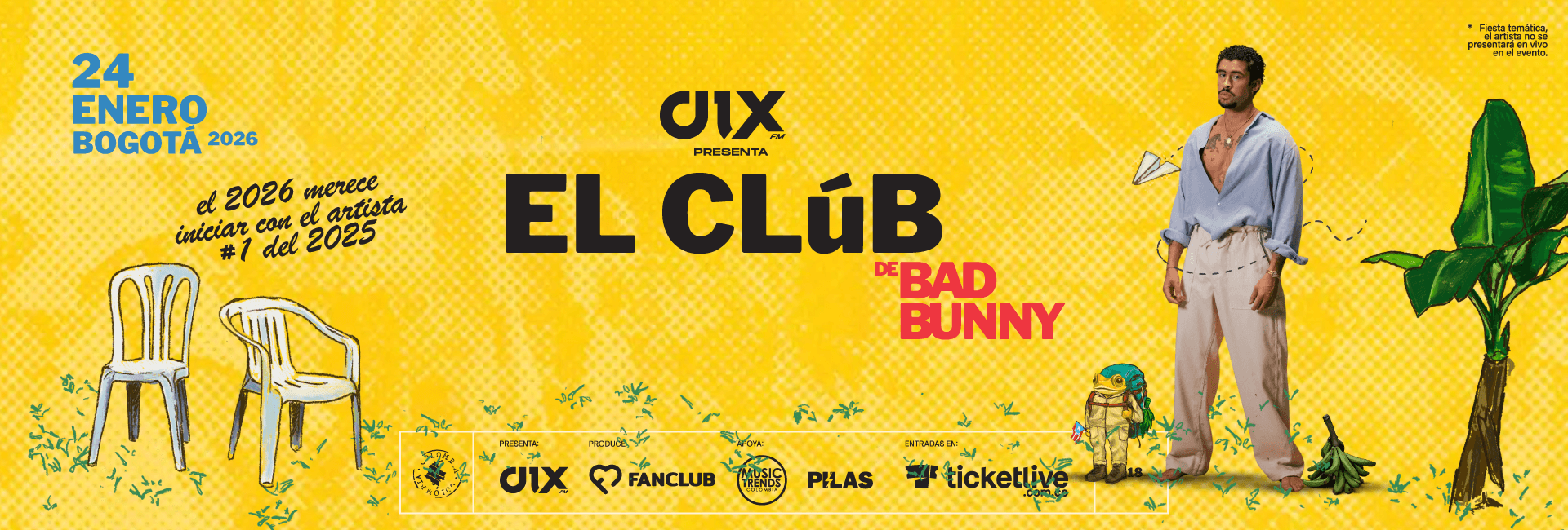 El ClúB de Bad Bunny – Bogotá 2026