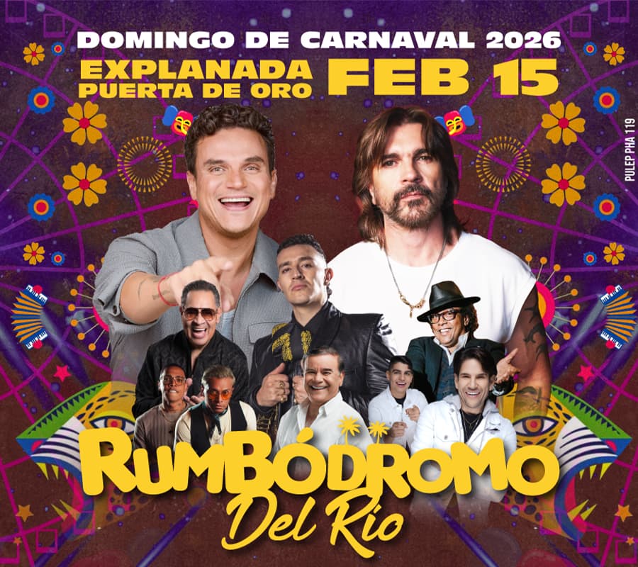 Boletas Rumbodromo del Río: 15 febrero 2026, Barranquilla