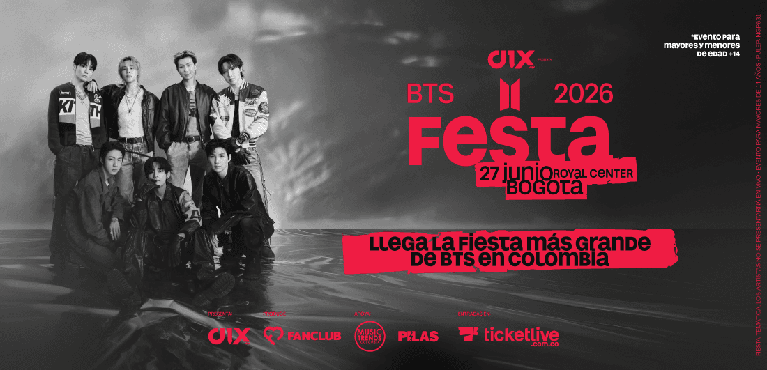 BTS Festa Party, 27 junio 2026, Bogotá