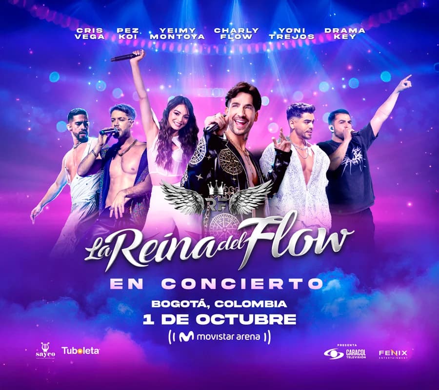 Boletas La Reina del Flow en concierto: 1 octubre 2026, Bogotá