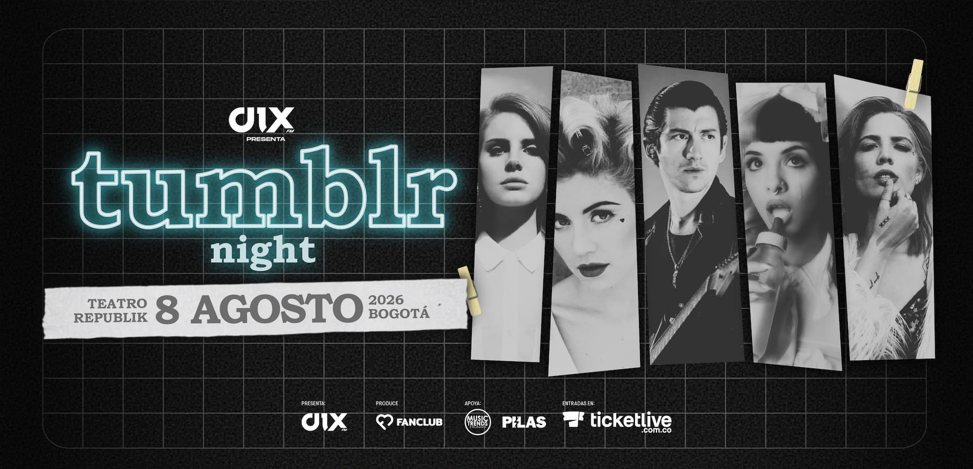 Tumblr Night, 8 agosto 2026, Bogotá