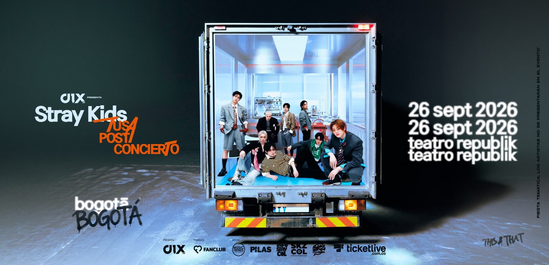 Stray Kids Tusa Post-concierto: 26 septiembre, Bogotá