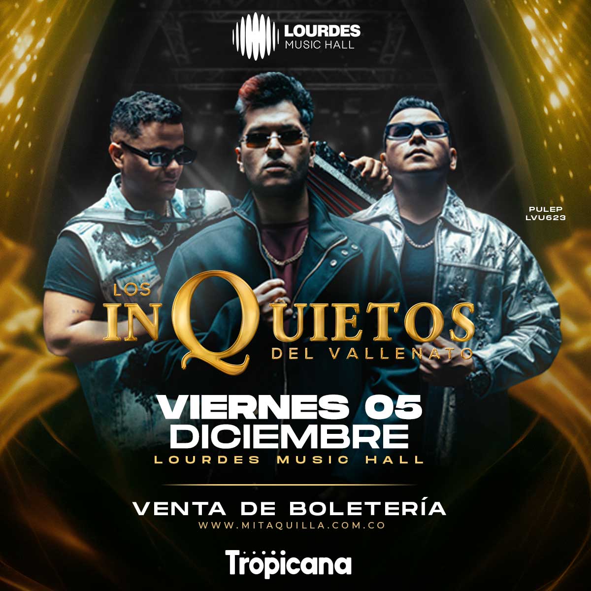 Los Inquietos Del Vallenato – Bogotá