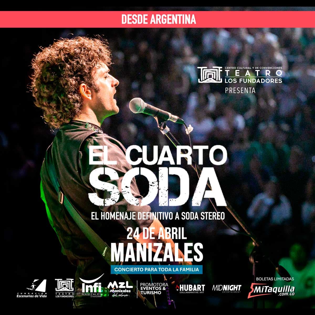 El Cuarto Soda en concierto - Manizales