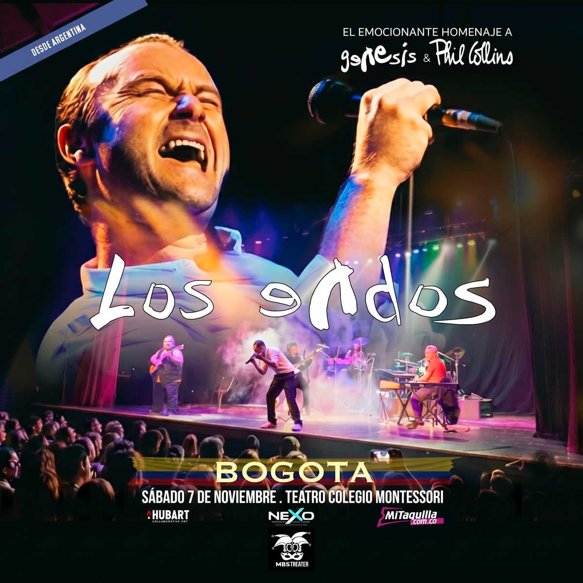 Los Endos - Homenaje a Genesis & Phil Collins - Bogotá
