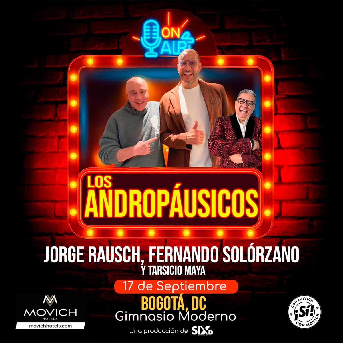 Los Andropáusicos - Bogotá