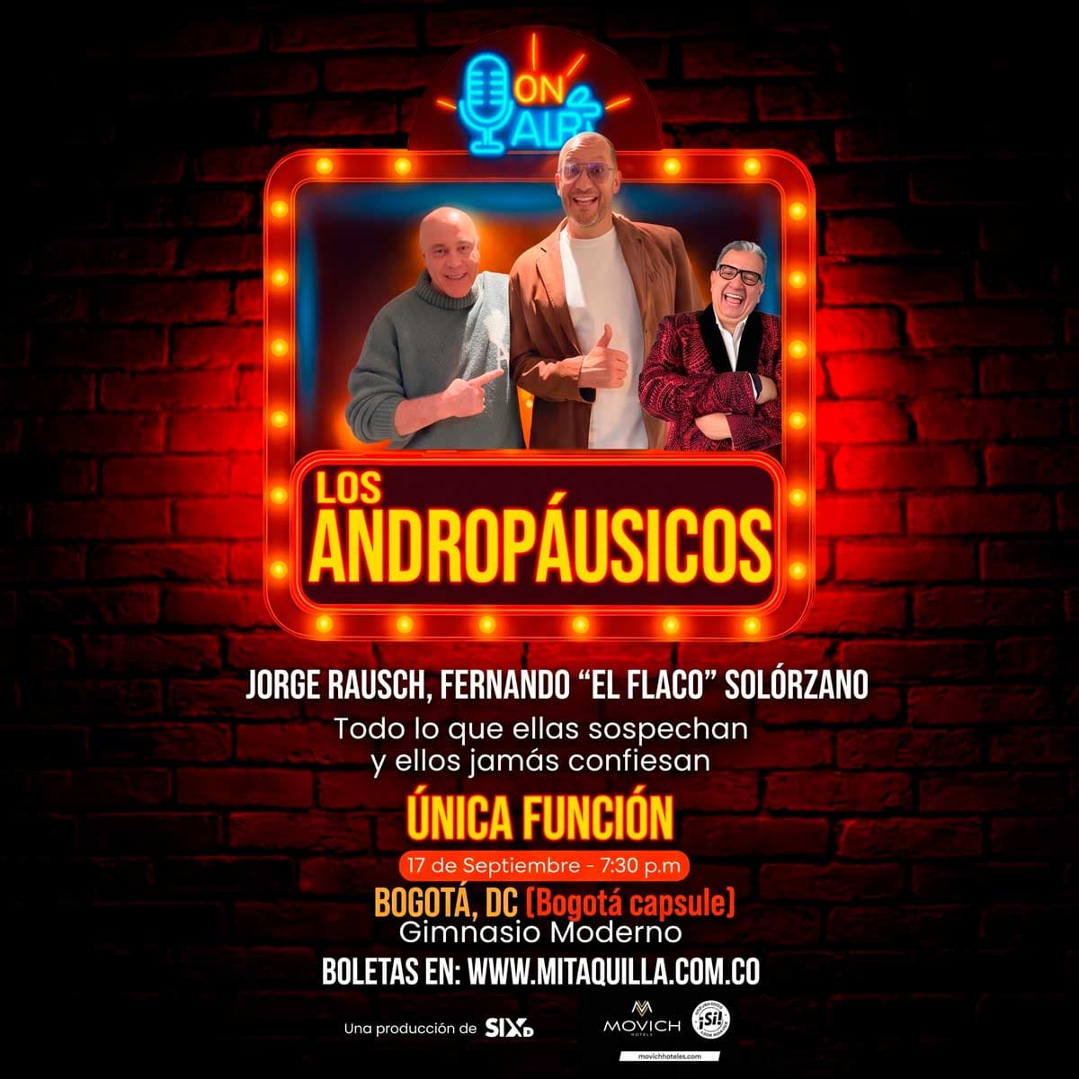 Los Andropáusicos - Bogotá