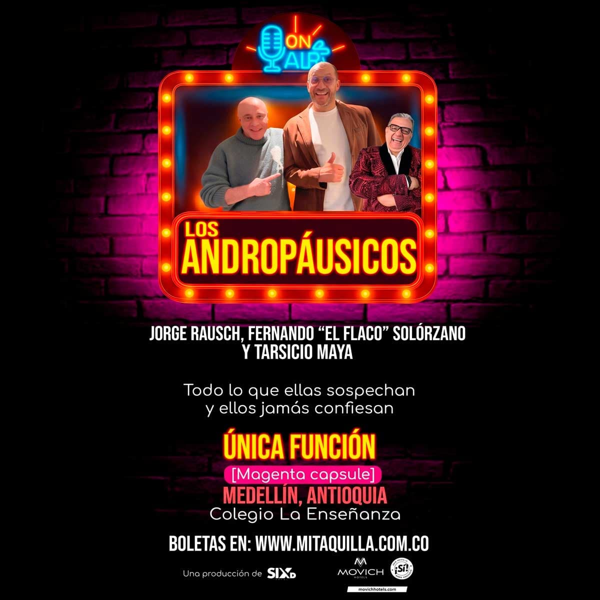 Los Andropáusicos - Medellín