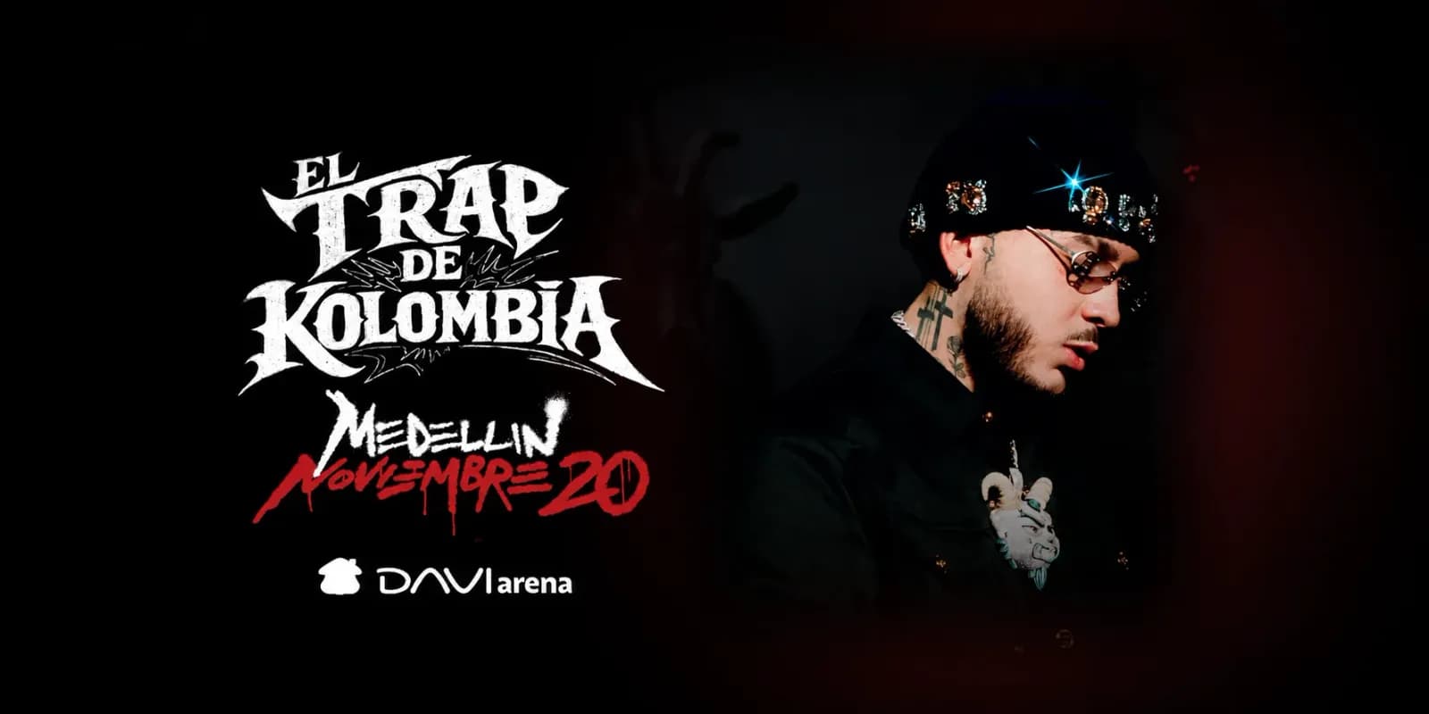 Kris R · El Trap de Kolombia en Sabaneta: boletas 2026