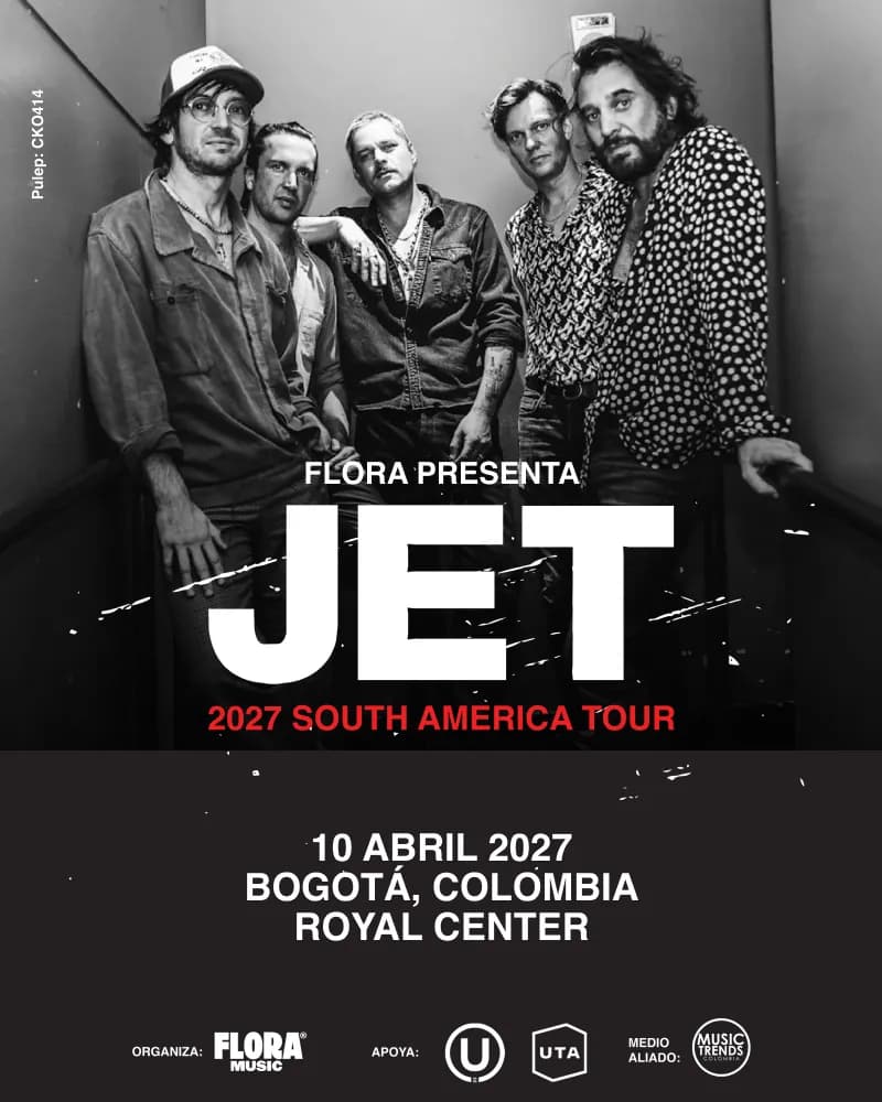 Jet - 2027 South America Tour en Bogotá: boletas 2027