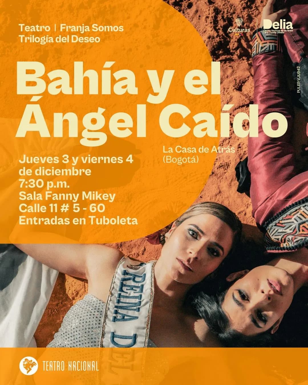 Bahía y el Ángel Caído en Bogotá: 20 de noviembre y boletas 2026