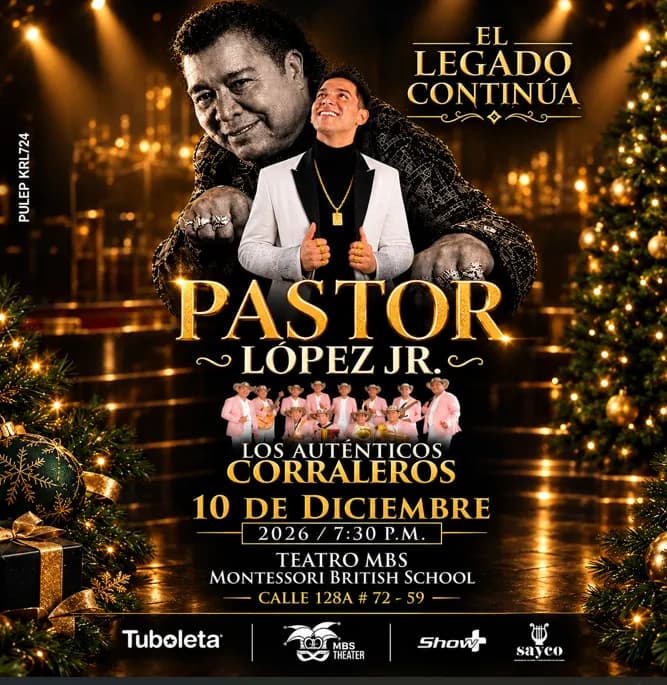 El Legado Continúa - Pastor Lopez Jr en Pasto: boletas 2026