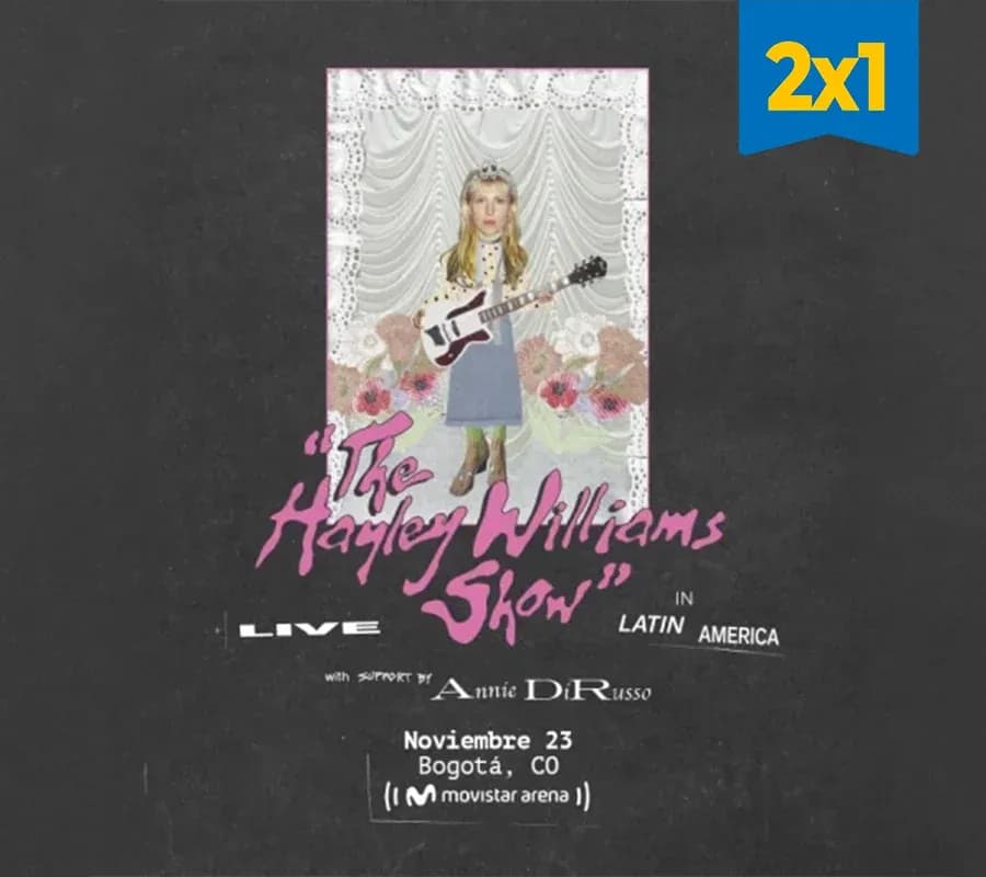 The Hayley Williams Show en Bogotá: boletas 2026