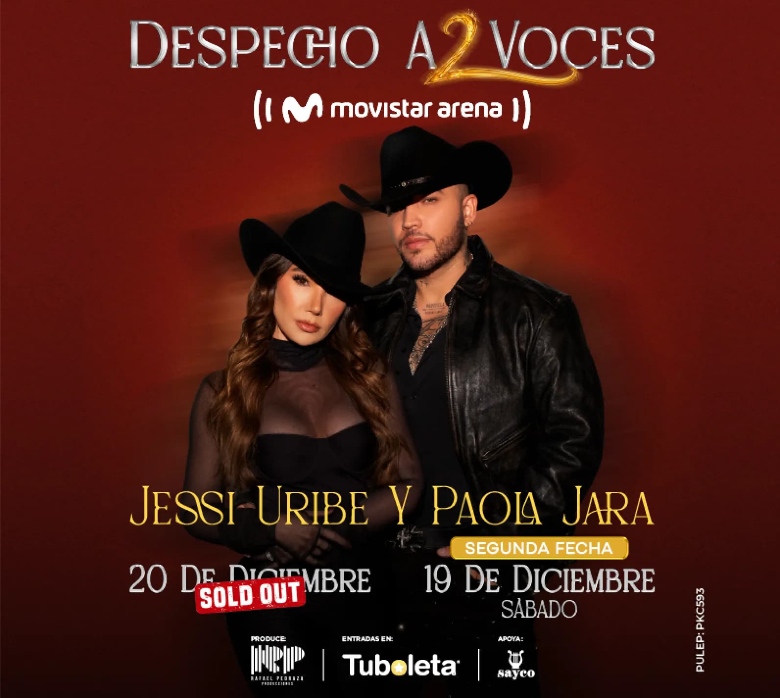Despecho a 2 Voces | Jessi Uribe & Paola Jara - Segunda Fecha
