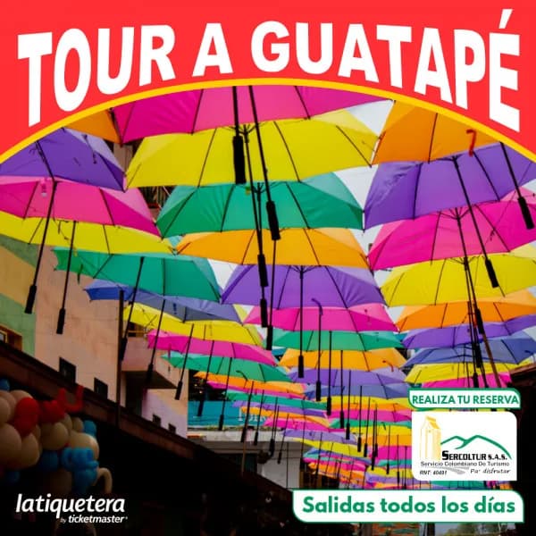 Tour a Guatapé en Medellín: 31 de diciembre y boletas 2026