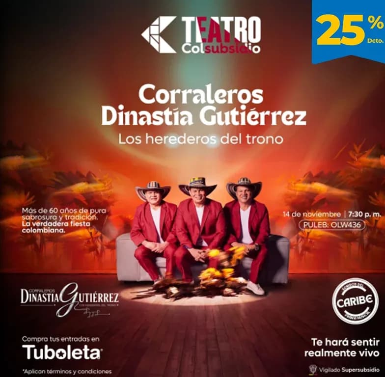 Corraleros Dinastía Gutiérrez - los Herederos del Trono