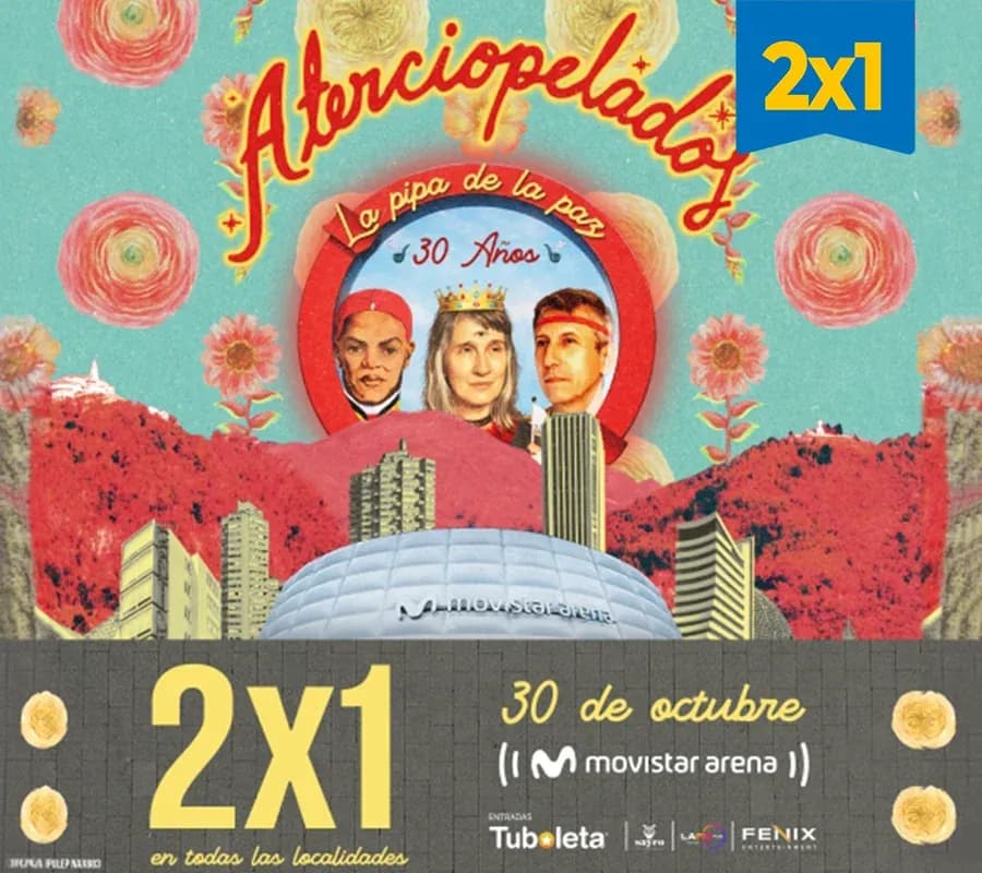 Aterciopelados | la Pipa de la Paz en Bogotá: boletas 2026