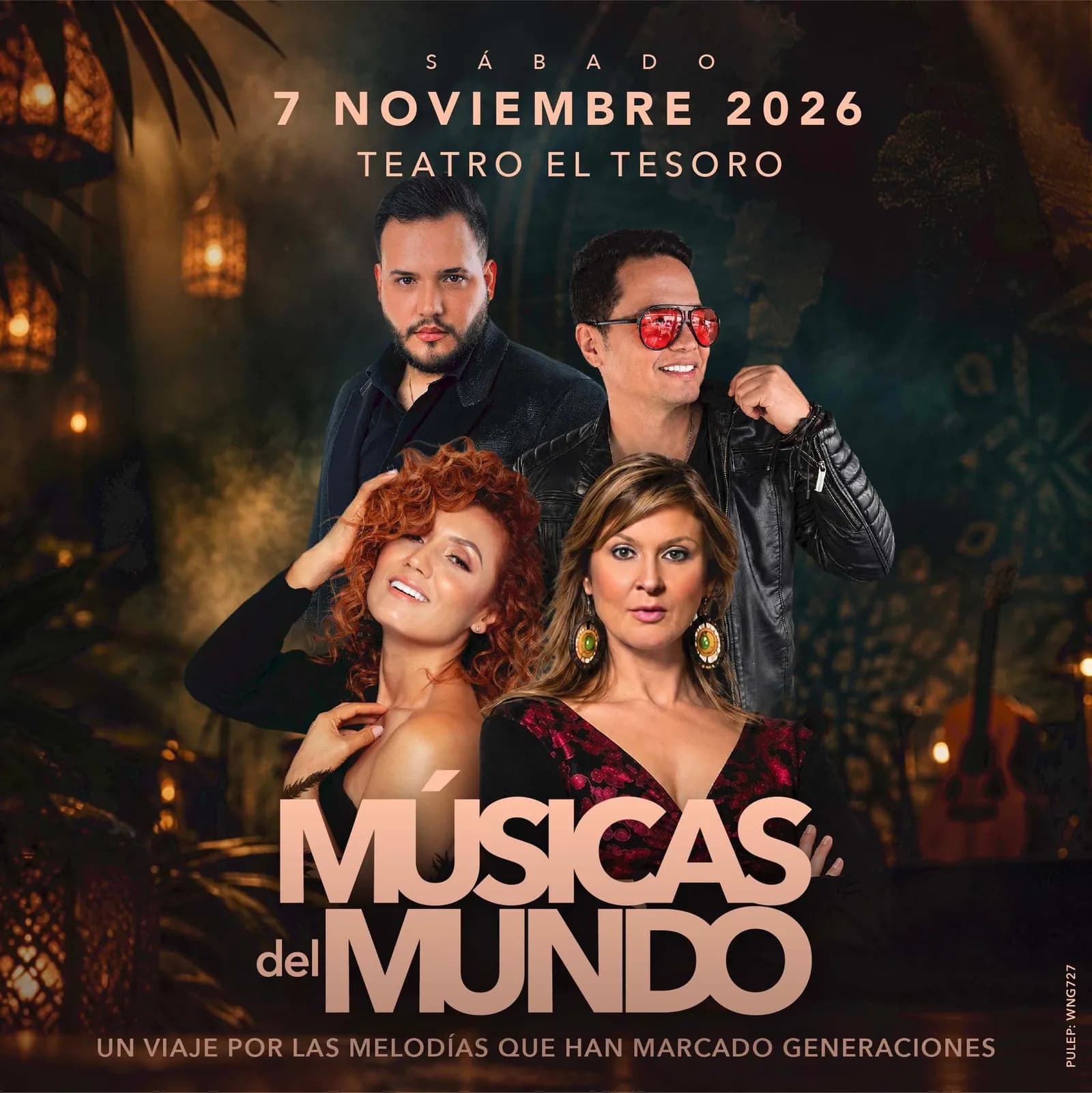 Músicas del Mundo en Medellín: 7 de noviembre y boletas 2026