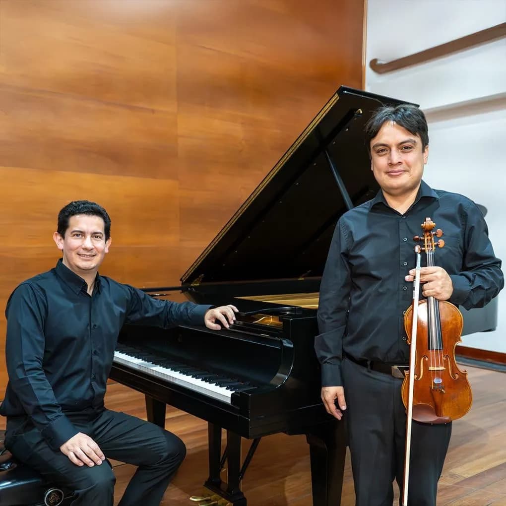 Música de cámara para violín y piano en Bogotá: boletas 2026