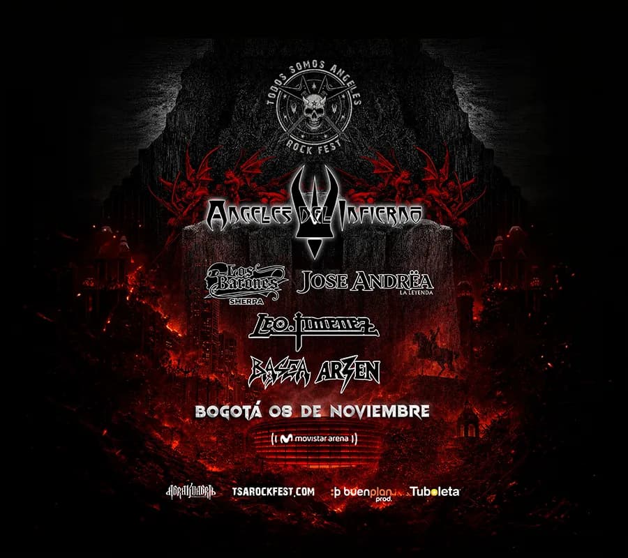 Todos Somos Angeles Rock Fest en Bogotá: boletas 2026