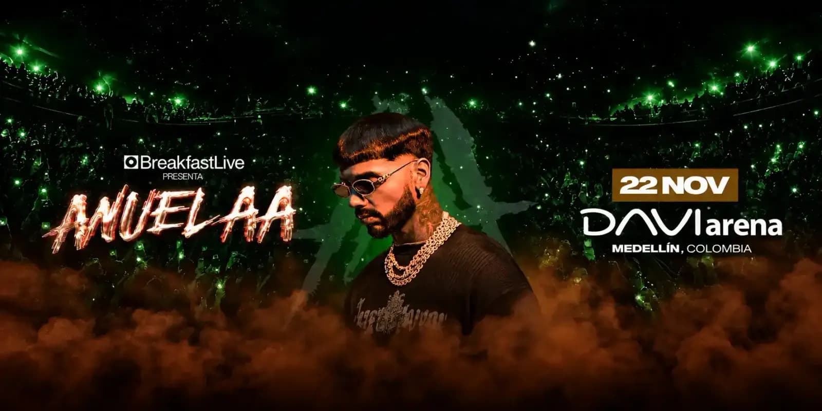 Anuel AA · Real Hasta La Muerte Tour 2026