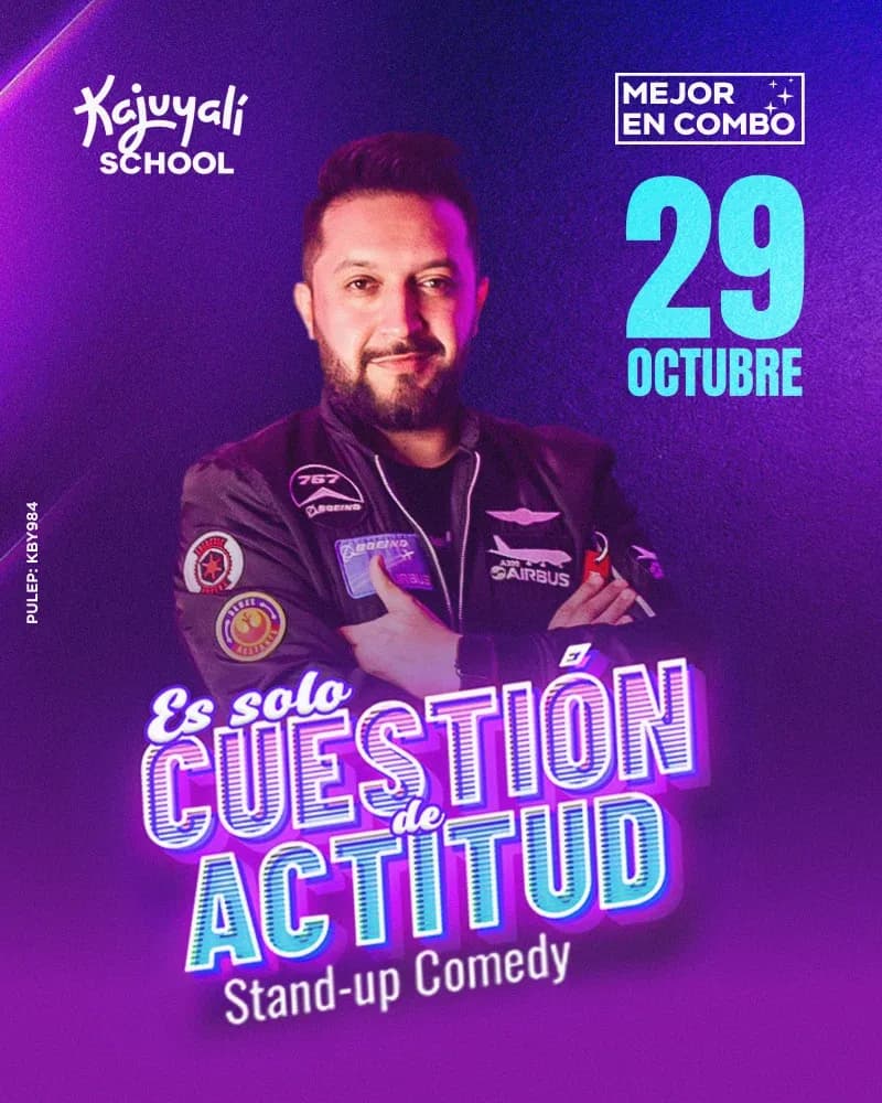 Show : Es Solo Cuestión de Actitud en Bogotá: boletas 2026