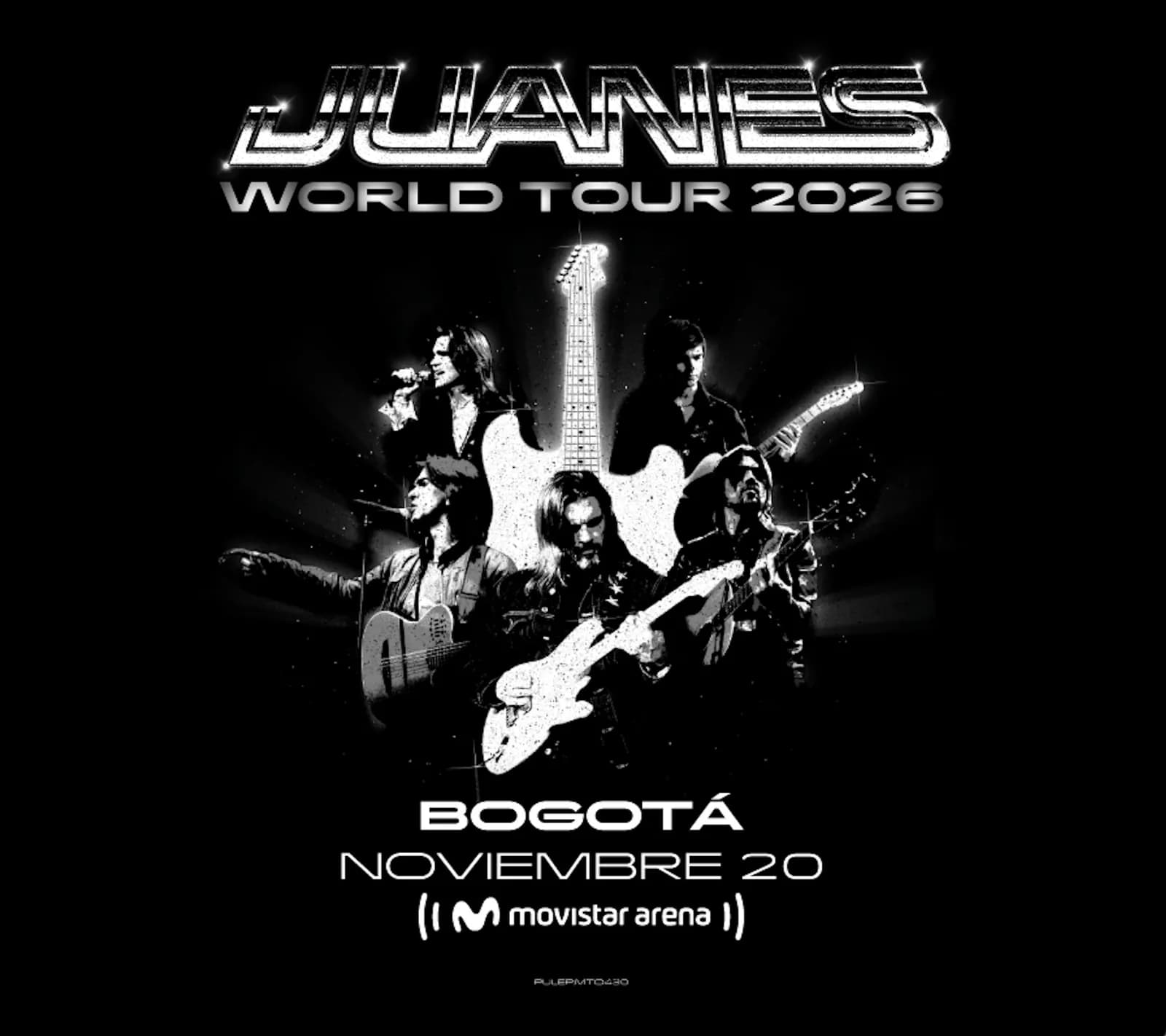 Juanes | World Tour 2026 en Bogotá: boletas 2026