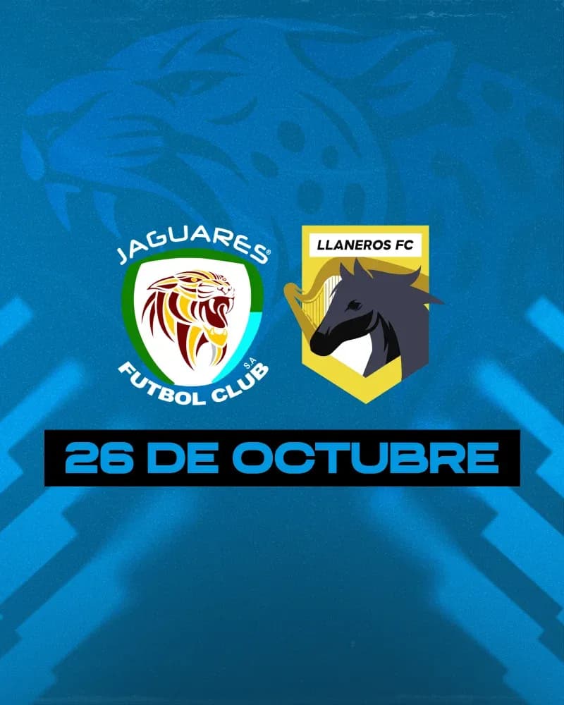Jaguares vs Llaneros en Montería: 26 de octubre y boletas 2026