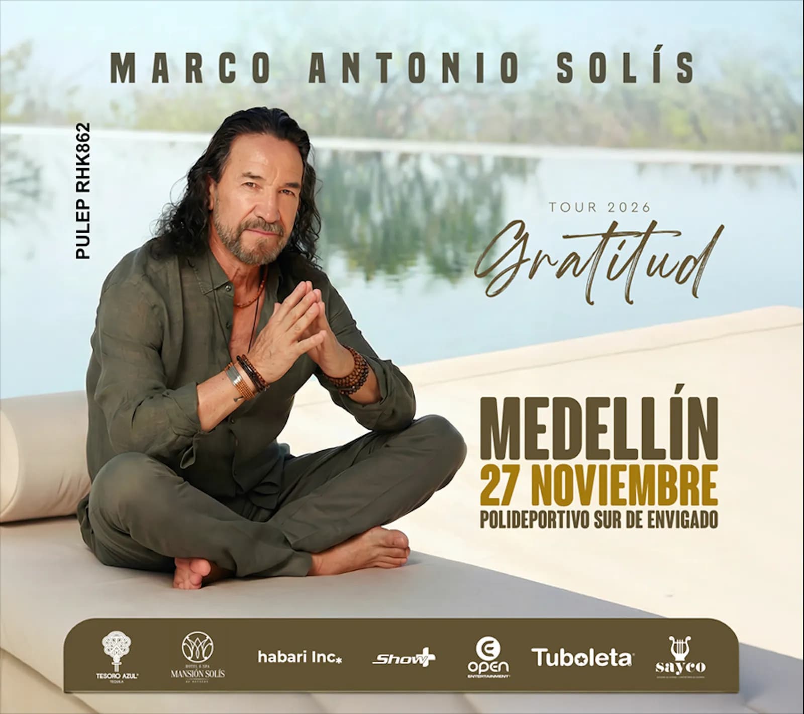 Marco Antonio Solís | Gratitud Tour 2026 - Medellín