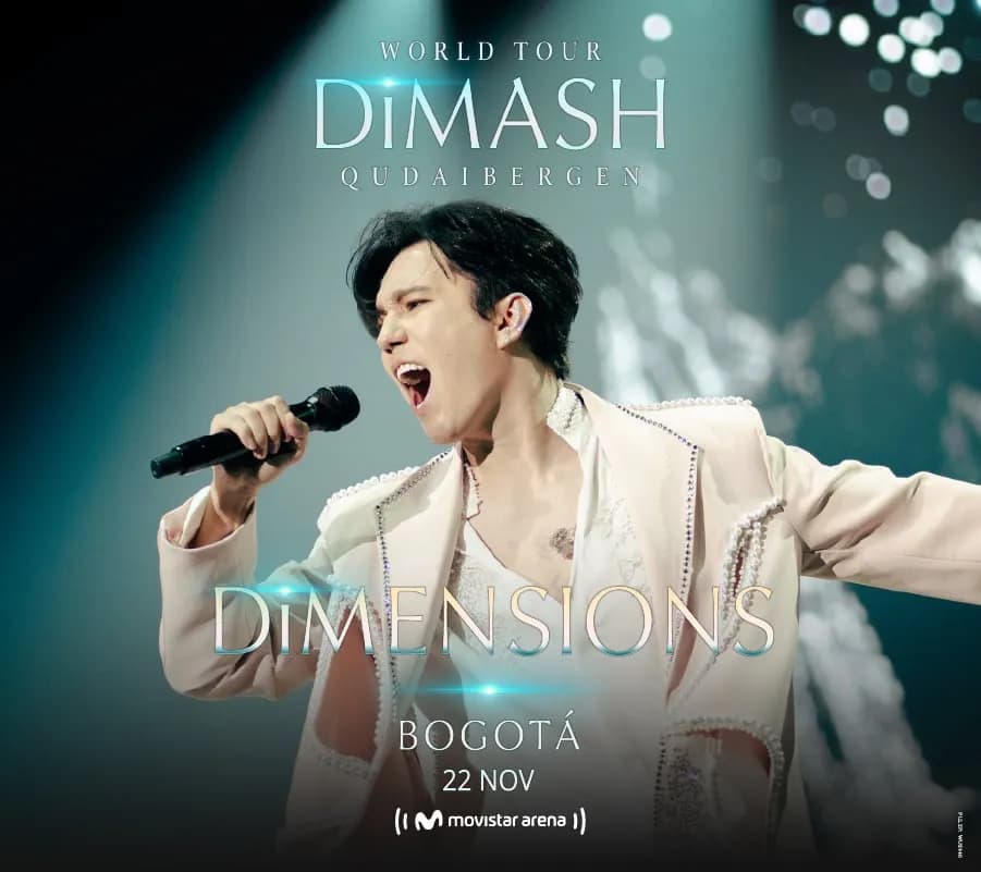 Dimash Qudaibergen | Dimensions en Bogotá: boletas 2026