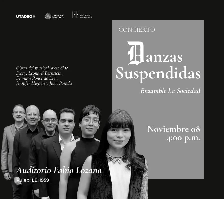 Concierto Danzas Suspendidas - Ensamble La Sociedad
