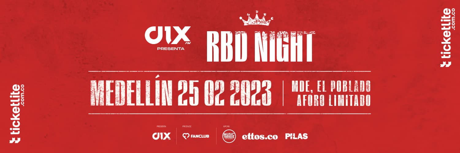 RBD Night, Medellín – 25 Febrero 2023