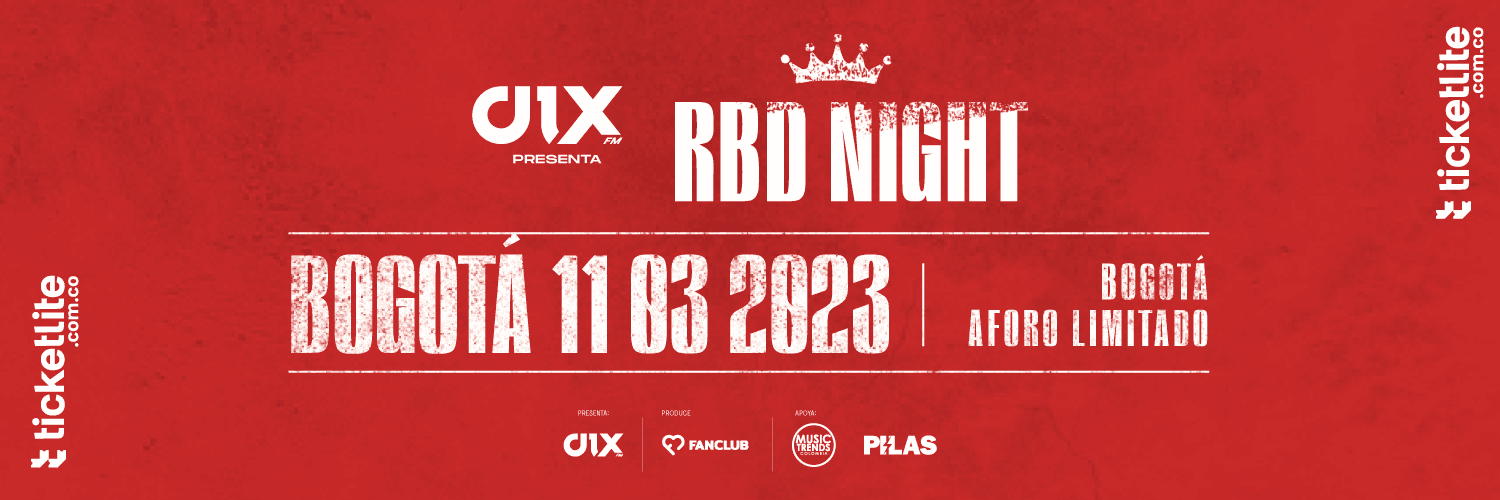 RBD Night, Bogotá – 11 Marzo 2023