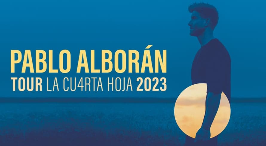 Pablo Alborán en concierto: 14 marzo 2026, Bogotá