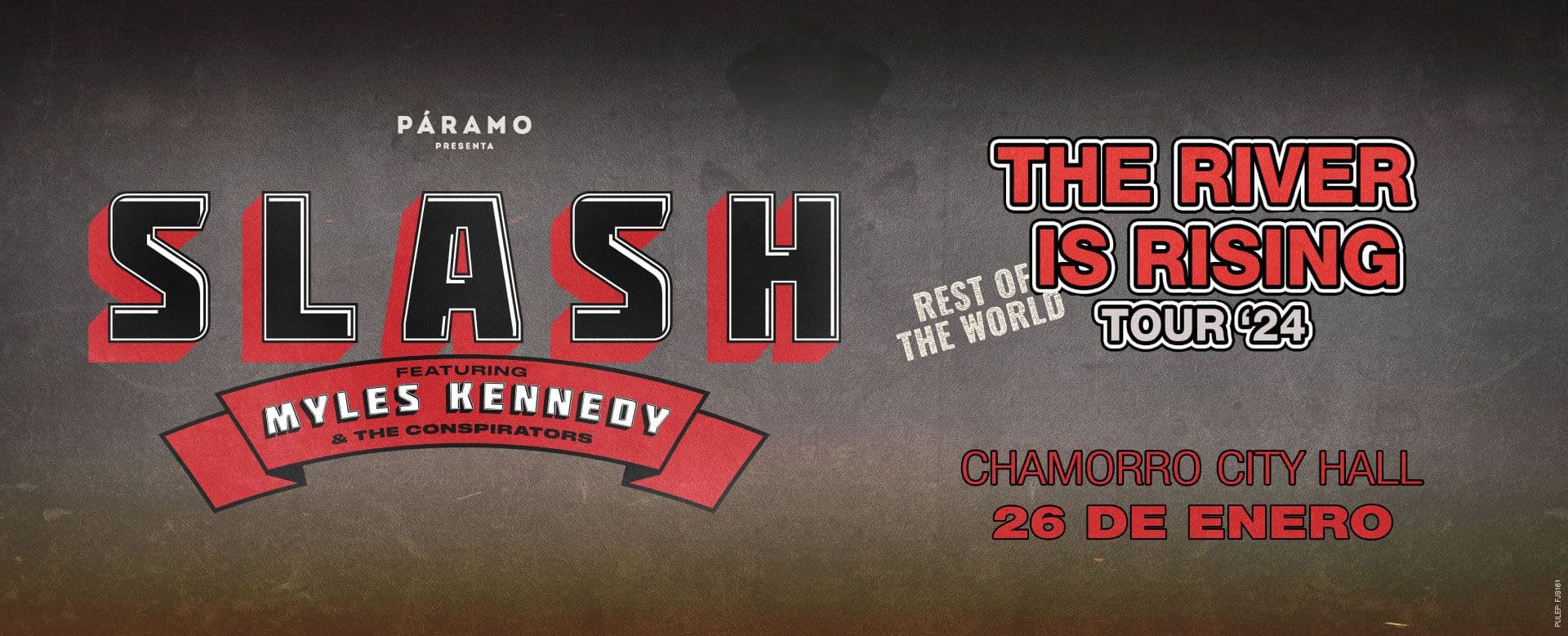 SLASH FT. MYLES KENNEDY AND THE CONSPIRATORS: THE RIVER IS RISING – REST OF THE WORLD TOUR, Bogotá 2024