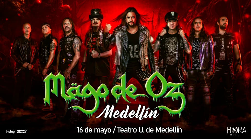 Mago de Oz – 16 Mayo, Medellín 2024