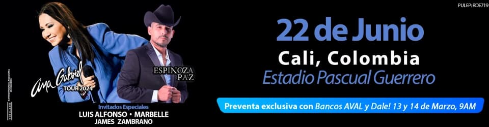 ANA GABRIEL, 50 ANIVERSARIO – CALI 2024
