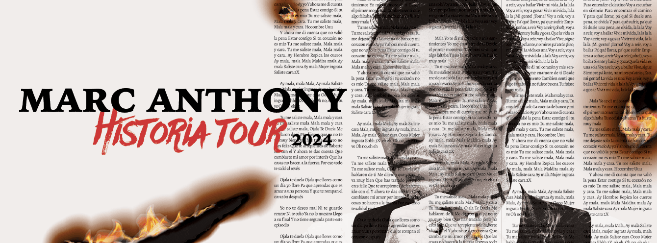 Marc Anthony Historia Tour 2024: Medellín Colombia