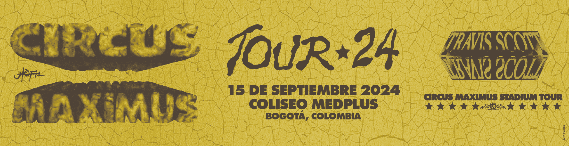 Travis Scott Circus Maximus Tour 2024: 15 Septiembre, Bogotá