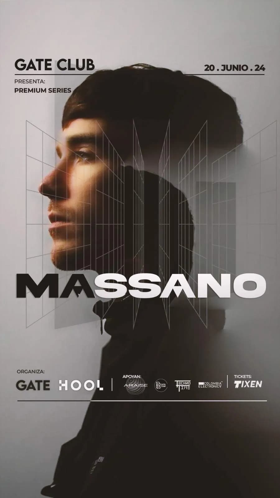 Massano en Gate Club, Bogotá 2024