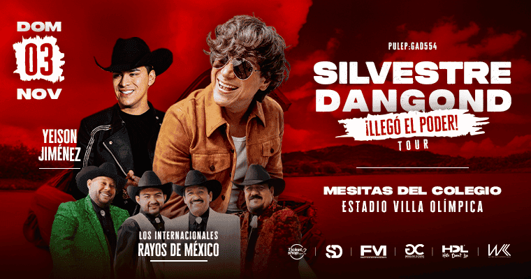 Silvestre Dangond: 3 Noviembre, Mesitas del Colegio 2024