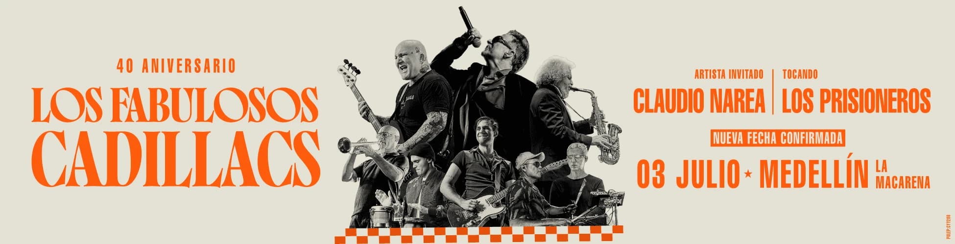 Los Fabulosos Cadillacs en concierto: 3 Julio 2025, Medellín